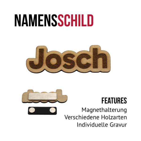 Namensschild – Bild 2