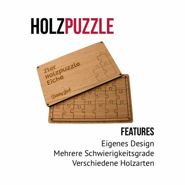 21er Holzpuzzle
