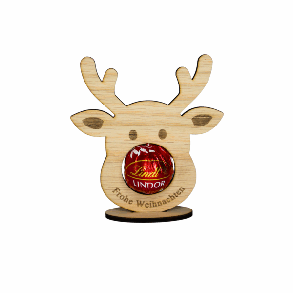 Pralinenhalter Rentier stehend