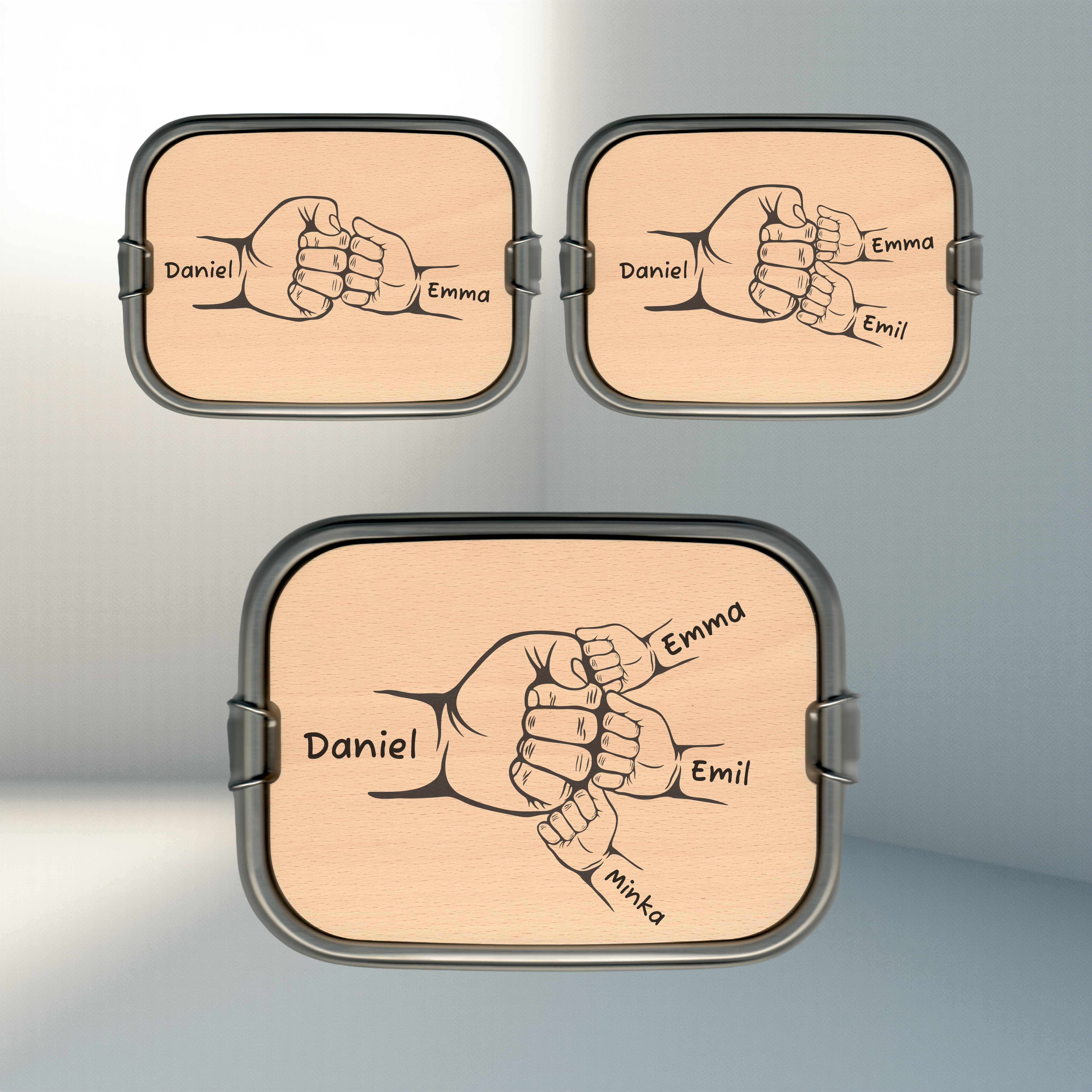 Lunchbox mit Schneidebrett – Bild 6