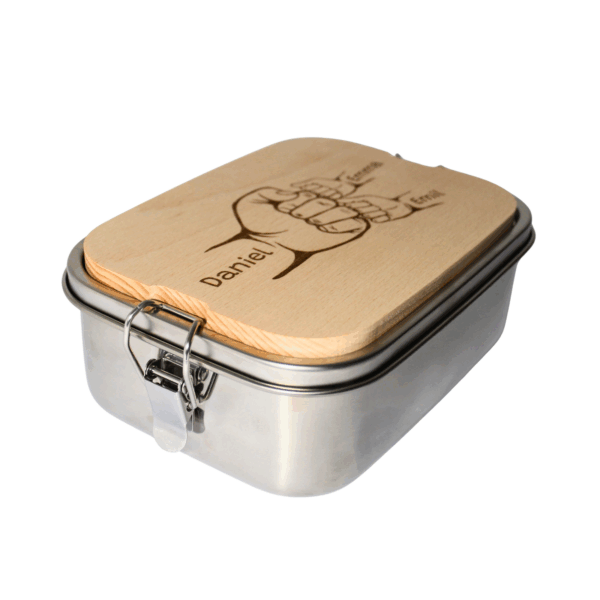 Lunchbox mit Schneidebrett