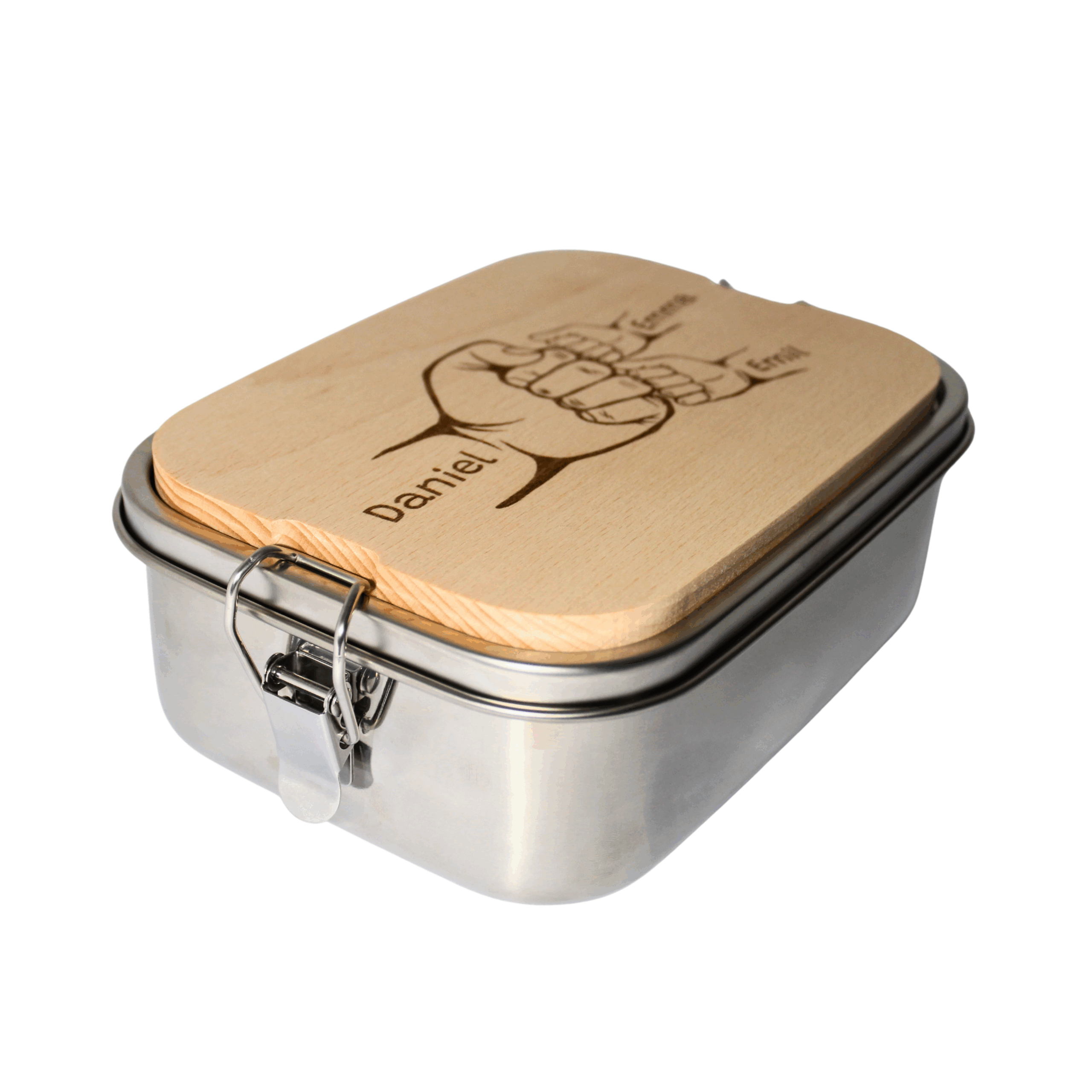 Lunchbox mit Schneidebrett