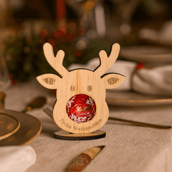 Pralinenhalter Rentier mini