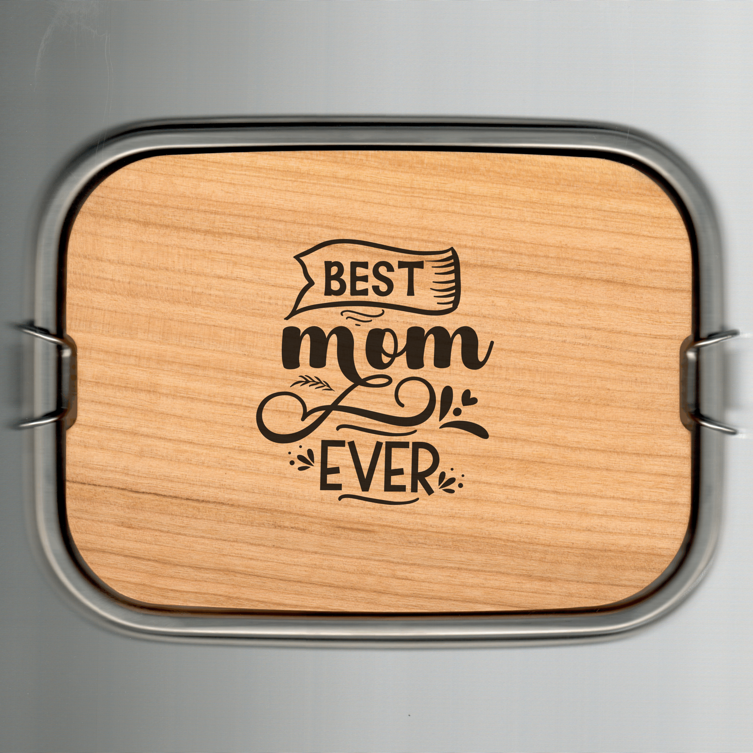 Lunchbox mit Schneidebrett Kirsche geölt – Bild 12